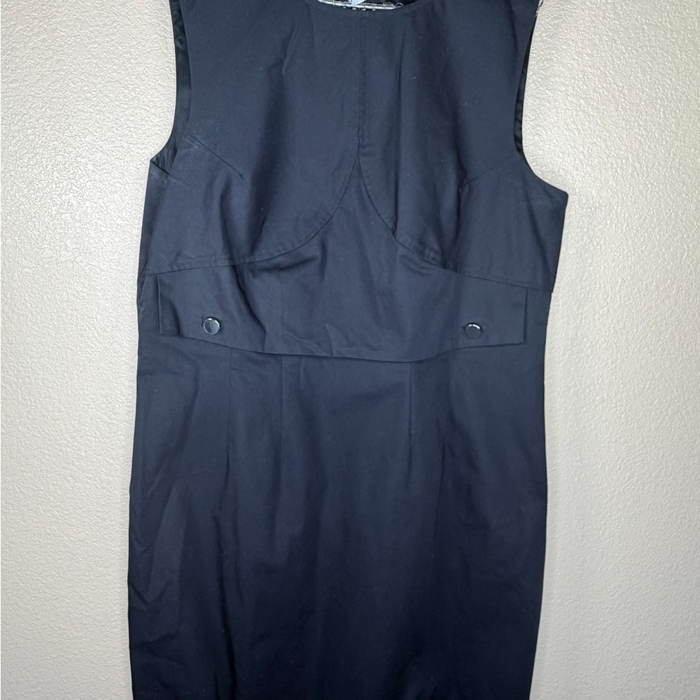 Brooks Brothers Women’s Sheath Classic Career Black Dress‎